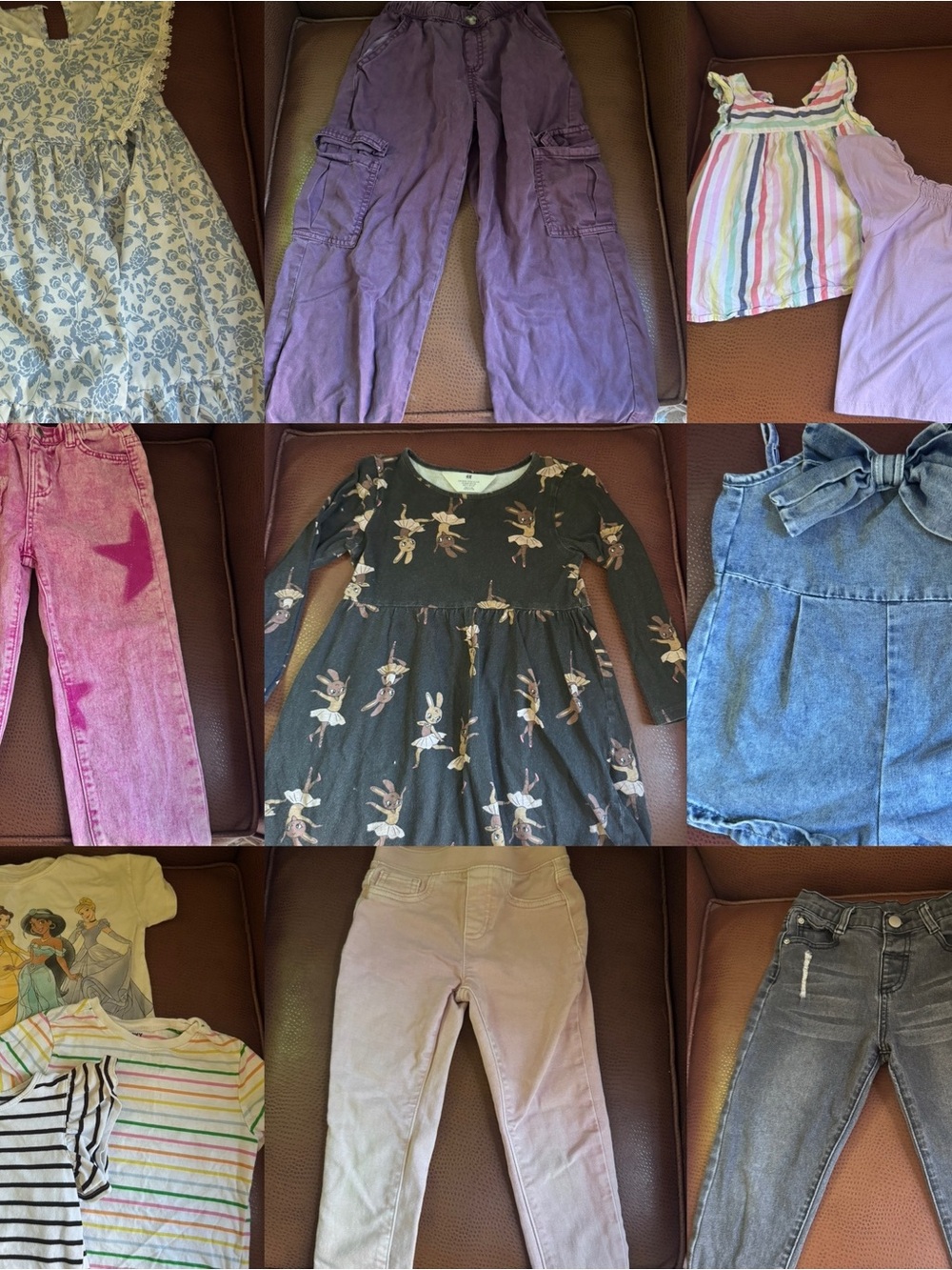 Girls size 5 clothing- pants, graphic tees, cute tops, rompers, and more!